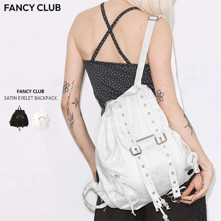 Outfitter lab FANCY CLUB(ファンシー野球クラブ)/SATIN EYELET BACKPACK 御徒面子・鞄
