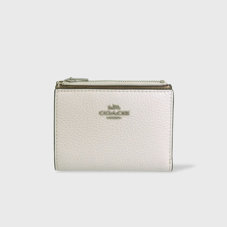Riverall COACH コーチ職 BIFOLD SNAP WALLET バイフォールド 隙間 二つ折り 紙入れ なめし革 紙入れ