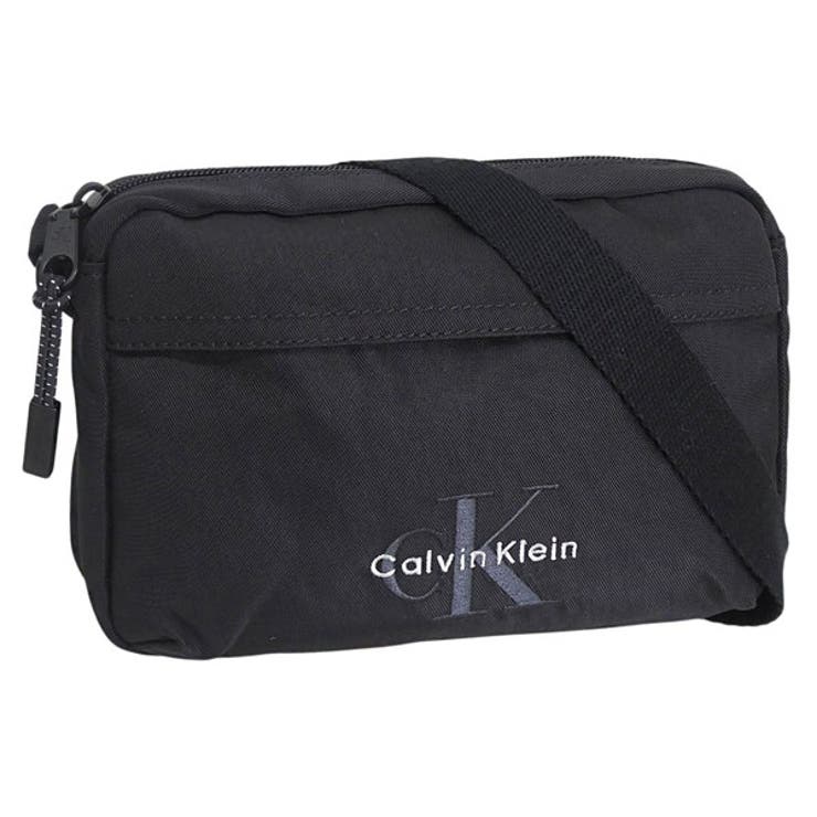 Riverall CALVIN KLEIN カルバンクライン 御徒面子 メンズ ショルダーバッグ ナイロン 黒いこと BOLD CAMERA BAG LV04D3117G-BLACK CALVIN KLEIN 御徒面子・鞄