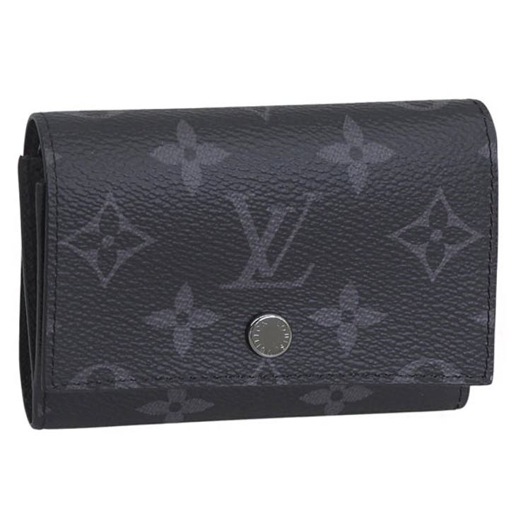 Riverall LOUIS VUITTON ルイヴィトン 銭入れ メンズ 三つ折り銭入れ モノグラム 星食 黒いこと ヴィクター ウォレット M12598 LOUIS VUITTON 銭入れ