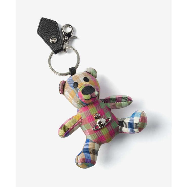 【10%OFFクーポン!7/26(日)1:59まで】U-STREAM ヴィヴィアンウエストウッド Vivienne Westwood TEDDY BEAR KEYRING テディーベア キーリング 82120005U W01CV キーホルダー レディース|SHOPLIST
