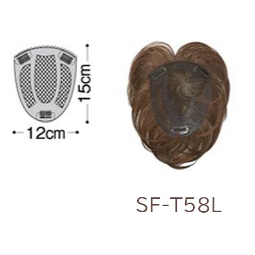 楽天市場】【レオンカ正規代理店】ハイパック（部分ウィッグ）SF-R18