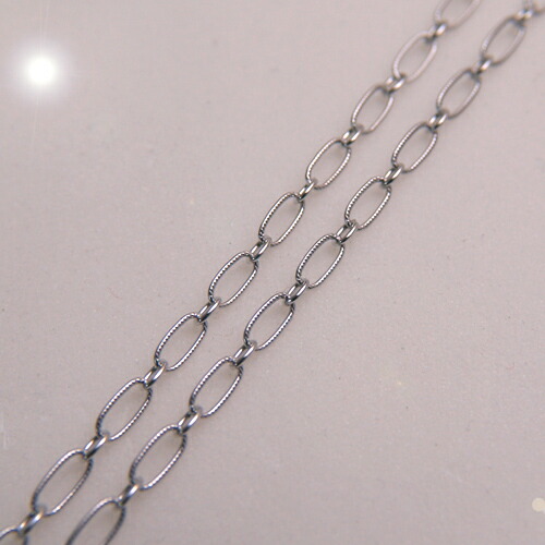 メール便 ギフトケース付き ネックレス 飾りフィガロ シルバーチェーン 70cm 母の日 ギフトに プレゼントに silver_s