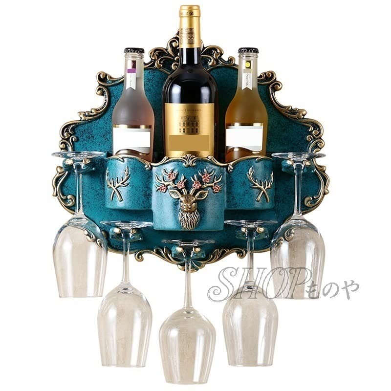 楽天市場】たくさん収納ワインラック ステンレス 壁掛け インテリア