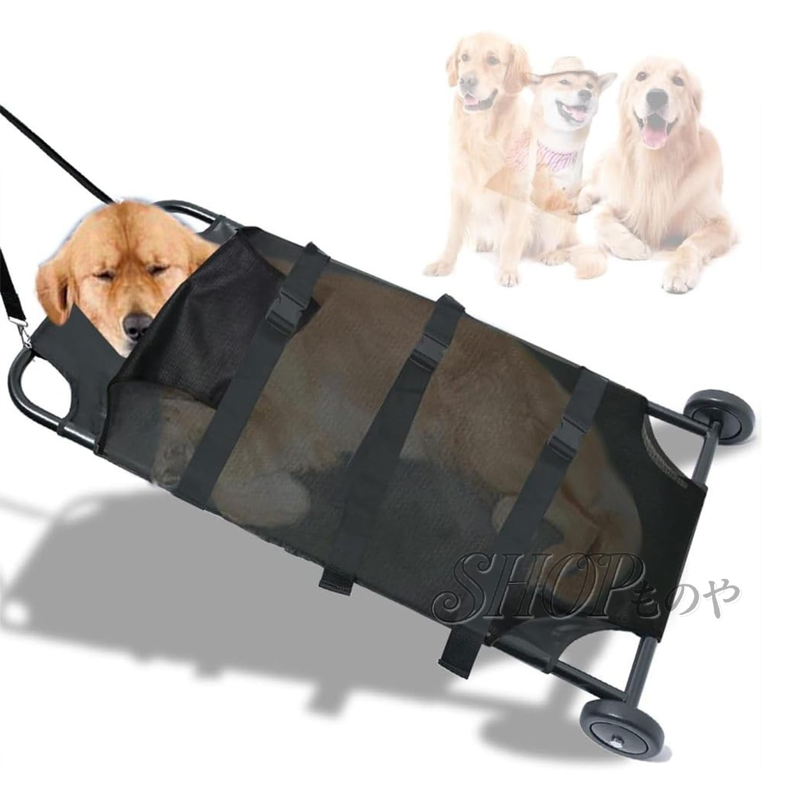 愛玩動物担架 大型犬用 まさかの時相貌 病み煩い 愛玩動物持ってくる用担架 獣医師用レスキュー ストレッチャー どうぶつ 介護 毛の荒物送りとどける 耐荷重120KG 122×66糎 静音車輪付き添い人 まさかの時用犬持ちはこび 毛の荒物持ちはこぶ用ストレッチャー 折りたたみ能力のある