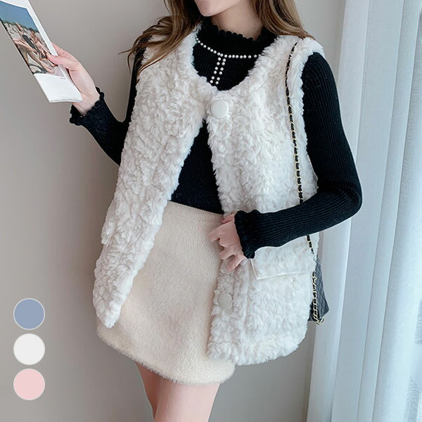 ゴルフ フェアライアー レディース ジャケット ファー ベストM ゴルフ フェアライアー レディース ジャケット ファー ベストM M