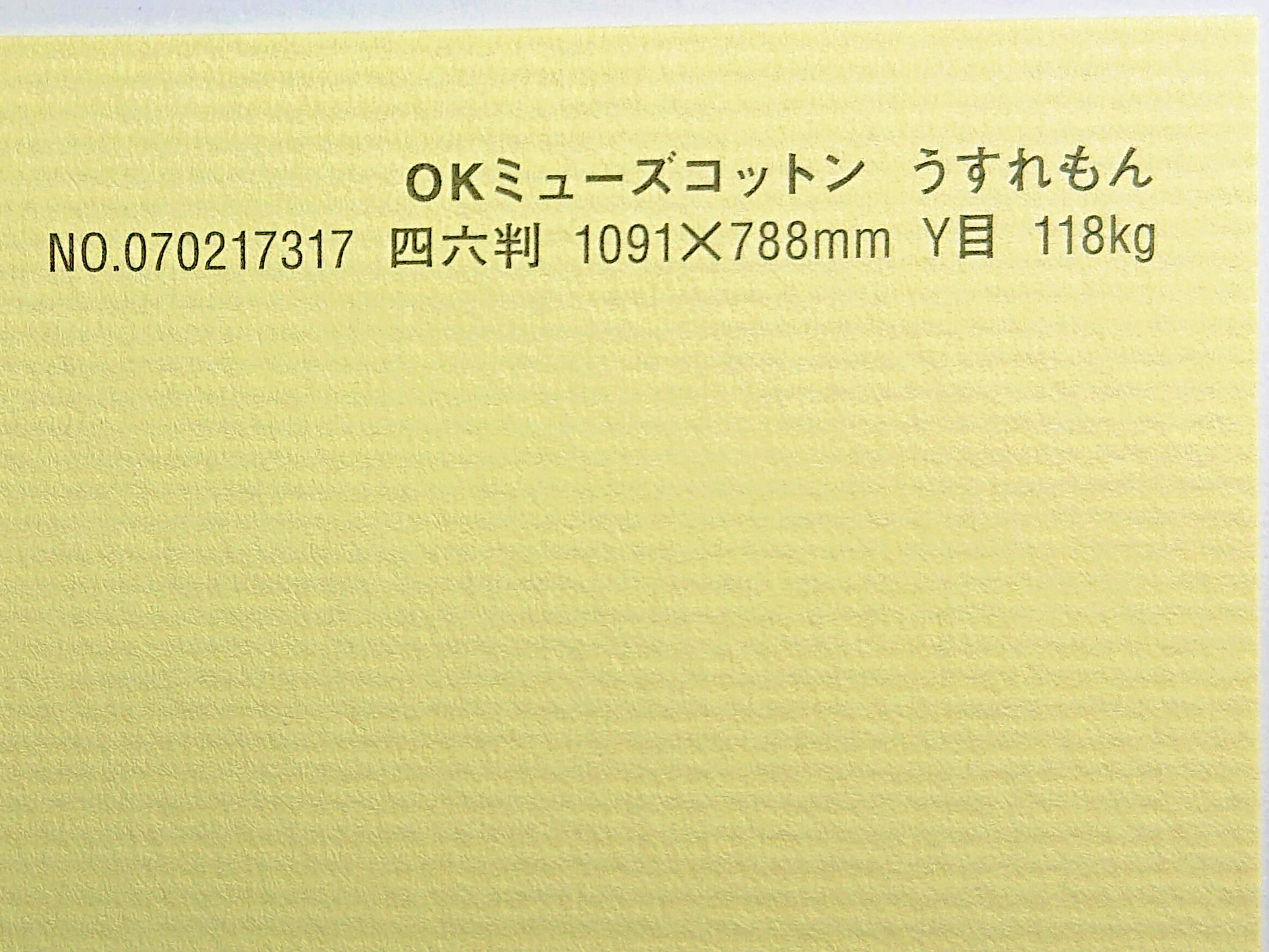 聞き届けるムーサ綿織物 紙 118kg A1大いさ 30枚入り口・入口 選べる全50色厚さ0.22粍 841mm×594粍 ファンシー調査報告 オリオン うすれもん