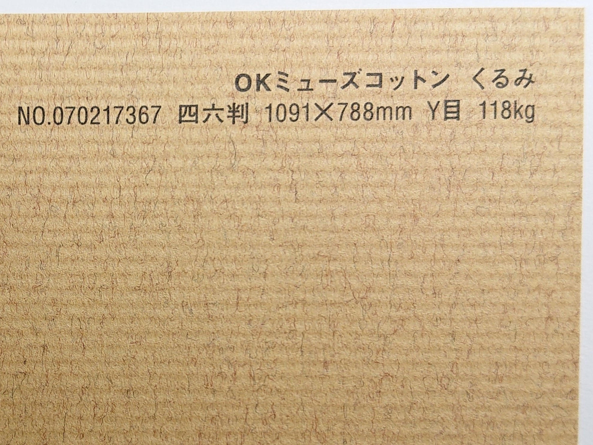 聞き届けるムーサ綿織物 紙 118kg A1大いさ 30枚入り口・入口 選べる全50色厚さ0.22粍 841mm×594粍 ファンシー調査報告 オリオン くるみ
