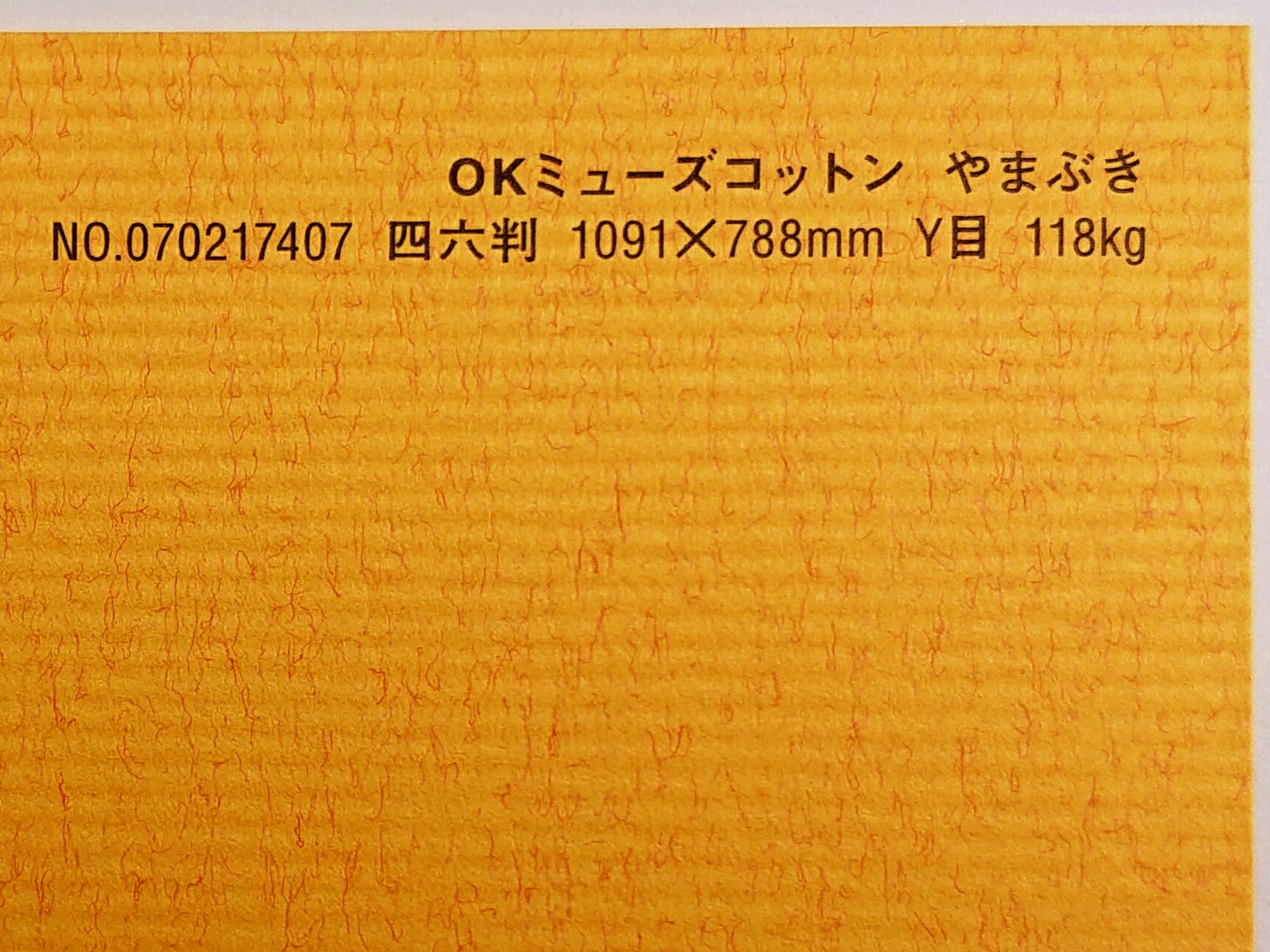 聞き届けるムーサ綿織物 紙 118kg A1大いさ 30枚入り口・入口 選べる全50色厚さ0.22粍 841mm×594粍 ファンシー調査報告 オリオン やまぶき