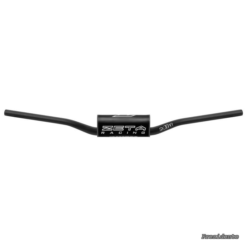 【送料無料】RACING) SX3ハンドルバー Super-Low ブラック 大径(28.6mm)ハンドルバー 汎用 幅:805mm 高さ:65mm 引き:45mm 高剛性・柔軟性・軽量化 バーエンドキャップ/SXバーパッド付属 テーパーバー ファットバー 大径バー D3076|Shop Presidente 店