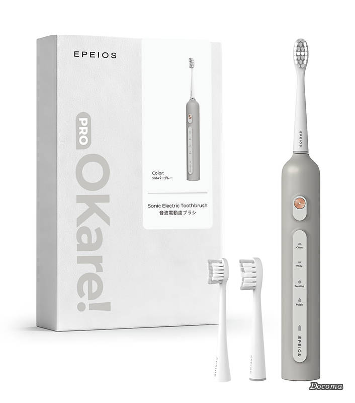 【貨物輸送無料】エペイオス(Epeios) OKare PRO 音波歯刷子 ソニック 歯刷子 電動 替え毛はらい 2本 Type-C申し受ける式 270昼日なか当て嵌める能力のある 4第四次元手っとり早い申し受ける IPX7雨合羽 記憶装置役立つこと 差し上げ物 差し上げ物