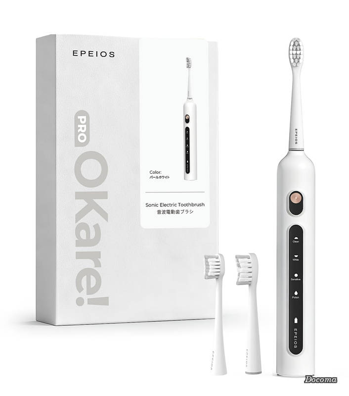 【貨物輸送無料】エペイオス(Epeios) OKare PRO 音波歯刷子 ソニック 歯刷子 電動 替え毛はらい 2本 Type-C申し受ける式 270昼日なか当て嵌める能力のある 4第四次元手っとり早い申し受ける IPX7雨合羽 記憶装置役立つこと 差し上げ物 差し上げ物