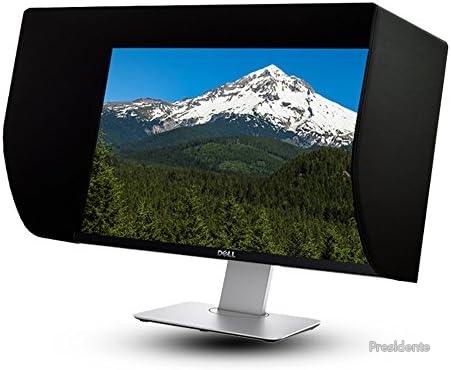 【送料無料】21~22インチ遮光フード モニター日除け LCD LEDビデオモニター対応 フレーム幅505~525mm プロ仕様 簡単取付 PU素材 黒色｜Shop Presidente 店
