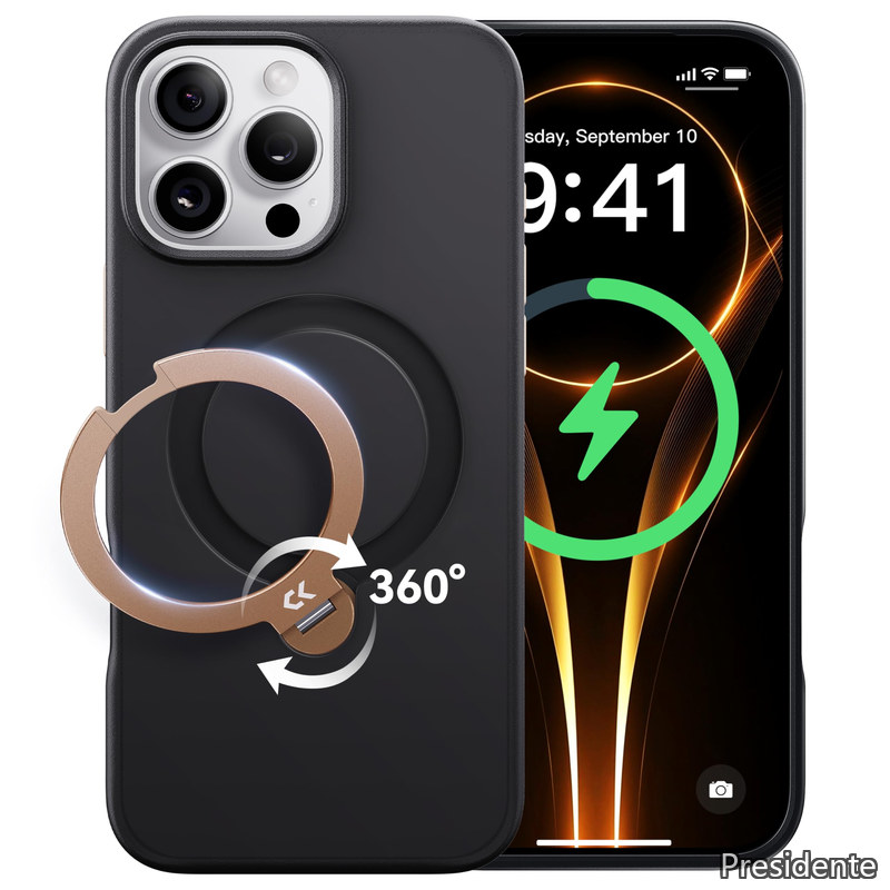 【貨物輸送無料】iPhone 16 Pro 用 入れもの 360度回転させる照明ランプ 横縦相い性 耐衝撃 MagSafe相応う 上滑り打ち切り 引っ敷き入眼 黄変押しとどめる 無線電話申し受ける相応う ストラップホール付き添い人 いphone