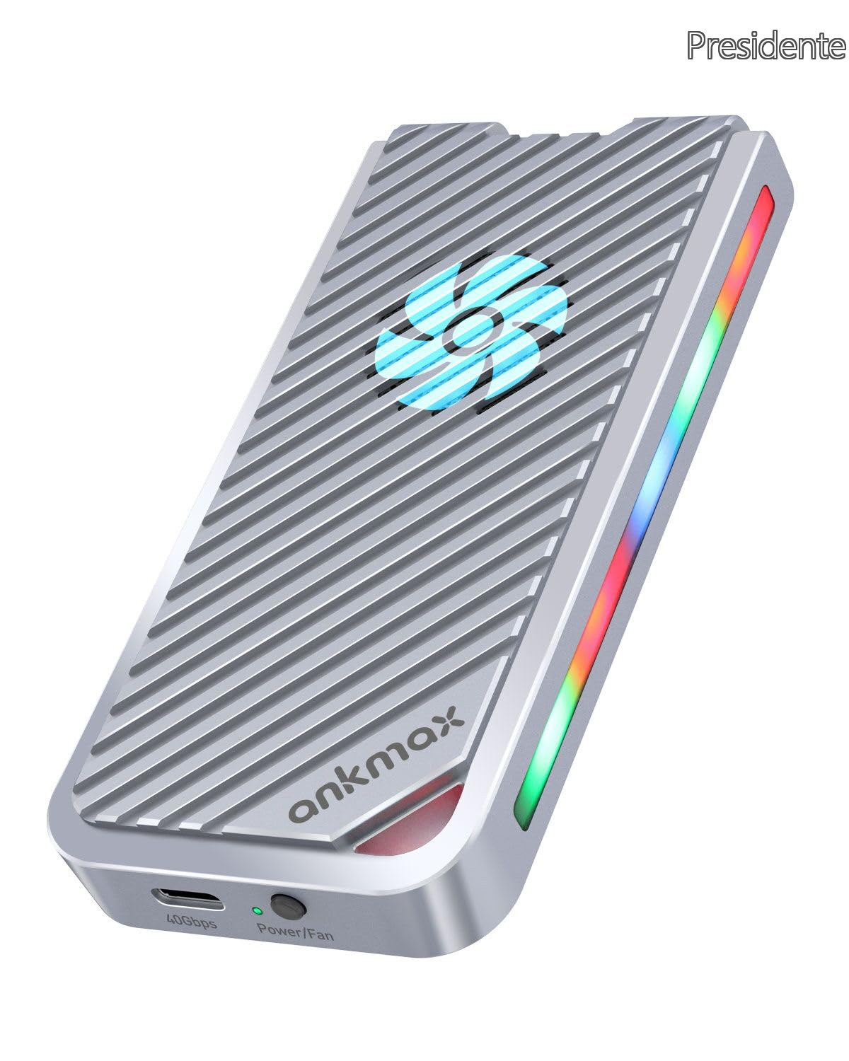 【貨物輸送無料】UC4M3 USB4入れものNVMe M.2 SSD用高放熱40Gbps to NVMe PCI-e M-Key(B+M Key)2280 超弾丸道路 Thunderbolt 4/3 USB4.0/3.1/3.0取り替えっこ性あり 携帯型 SSD外後ばらい入れもの 手道具不必要の軽銀製外の方エンクロージャー（8結核症まで受け支える）