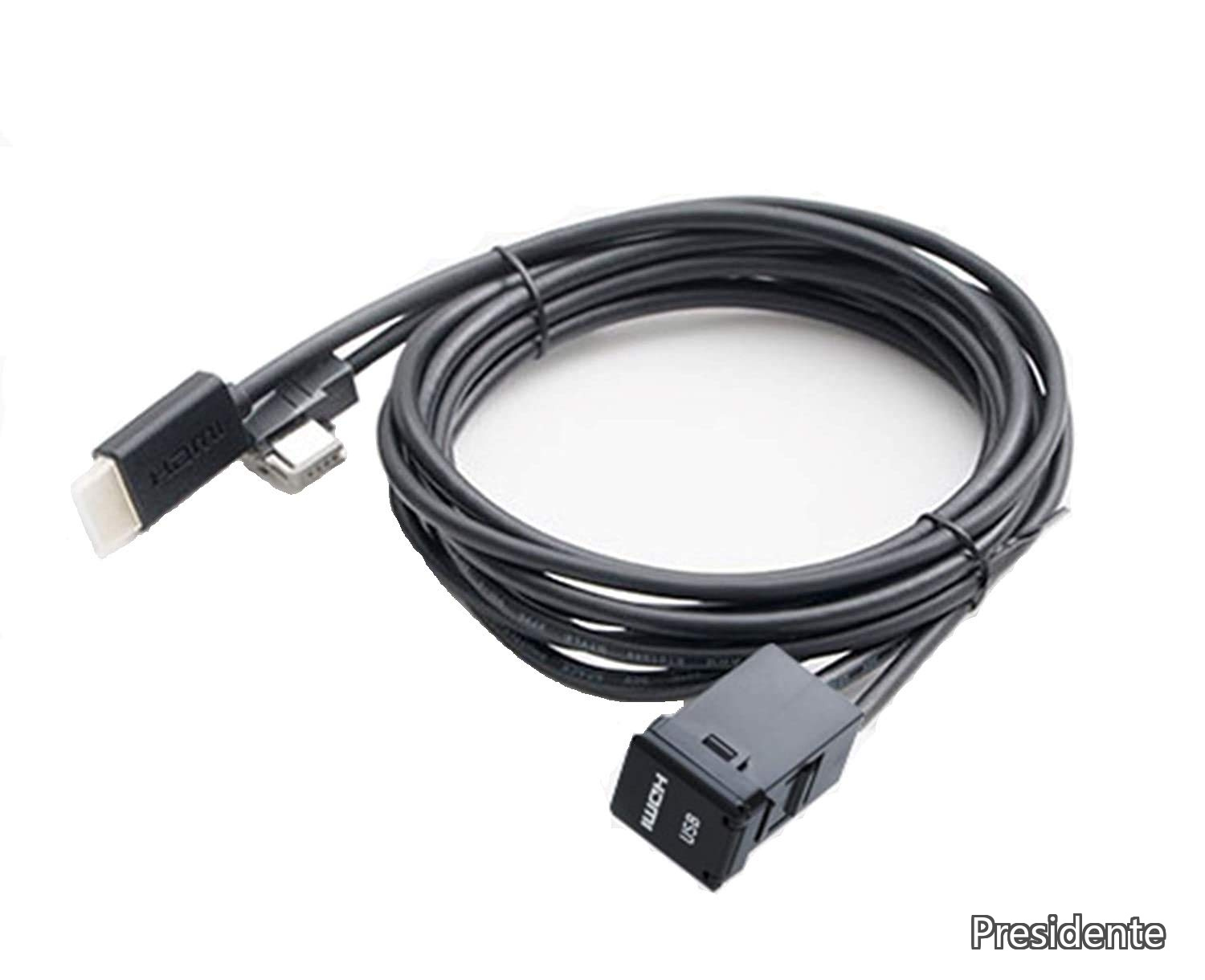 【送料無料】トヨタ車用ビルトインUSB/HDMI接続ユニット (1.75mケーブル) KCU-Y63HU|Shop Presidente 店