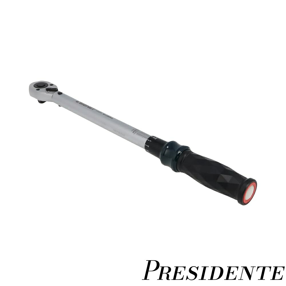 SIGNET シグネット 差込角1/2DR 測定範囲40&minus;200Nm ギア数24 全長460mm ホイールナット用トルクレンチ 73131｜Shop Presidente 店