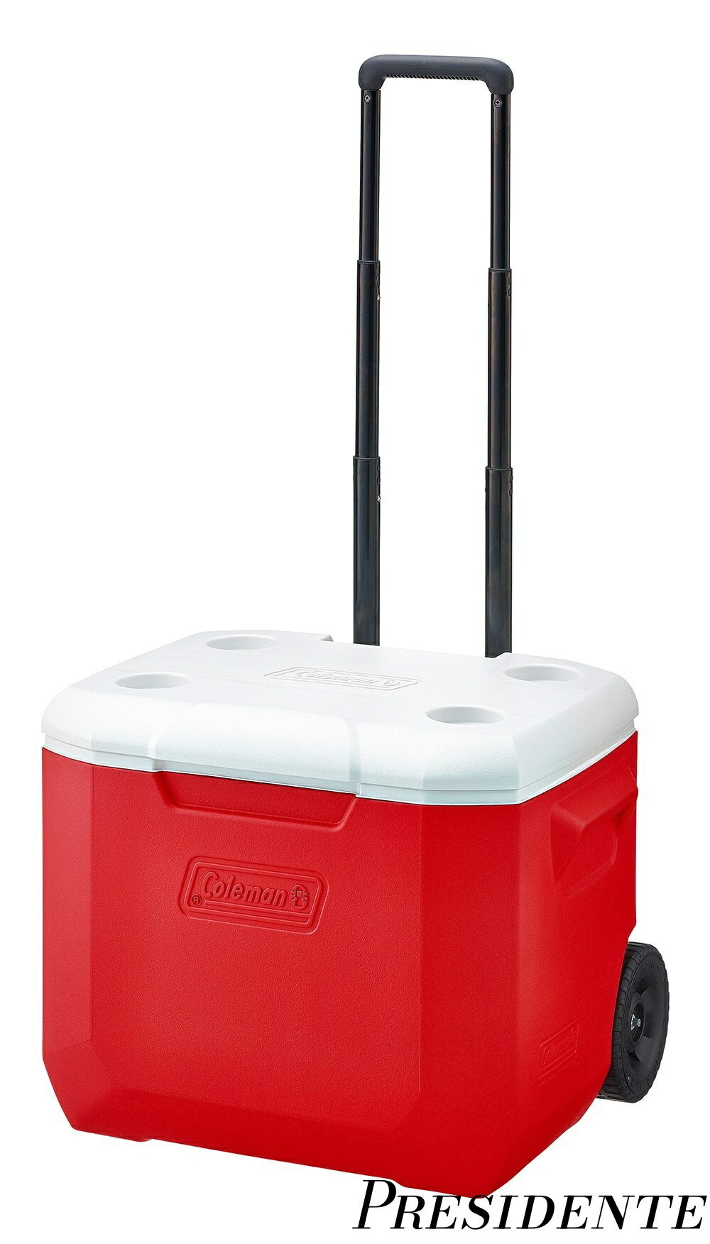 【まとめ買いで最大500円OFFクーポン!】【送料無料】クーラーボックス ホイールクーラー 60QT 容量約56L 保冷力約3日 大容量 キャリー キャンプ アウトドア 釣り 部活 強力保冷 頑丈