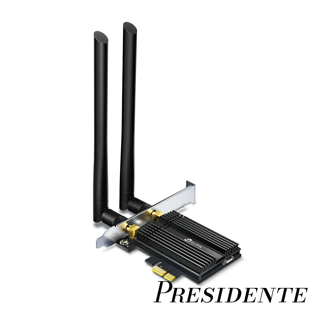 【まとめ買いで最大500円OFFクーポン!】【送料無料】WiFi ワイヤレス アダプター 無線LAN Wi-Fi6 PCI-Express Bluetooth5.0 2402 + 574Mbps Archer TX50E