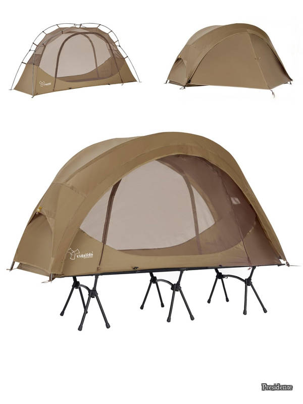【貨物輸送無料】独立独行式 コットテント ソロ円蓋 1-2人用 キャンプテント 通気 防風 軽さ 飾り気の無い円蓋 2点仕掛ける（肌付きと飛球居敷き）