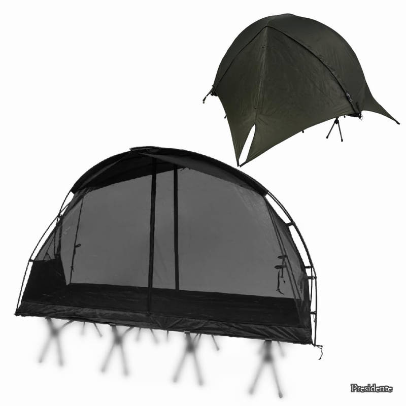 【貨物輸送無料】SORA 1人用幕屋 雨合羽外帳付き添い人 コットメッシュテント 軽さ ソロキャンプ 銀輪/うしろ側詰め物向け 前後部屋の入り口 メッシュ＆TPU明かりとり超軽さ軽銀極点 パウダーコンパクト納める 飾り気のない組み立て