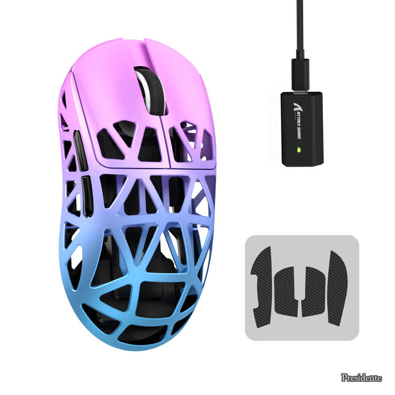 【貨物輸送無料】SHARK R2 マグネシウムアロイ二十日鼠 ゲーミングマウス 8k二十日鼠 PixArt PAW3950 光検出器 47g 超軽さ 3流行り物繋ぎ合わせる Bluetooth/2.4G無線電話/USB-C有線 ダブル通信路 42000DPI 50G促進 750IPS 光マイクロ取り替えっこ オンライン１番ウッド 【技適証拠立てる手に入れる】 (