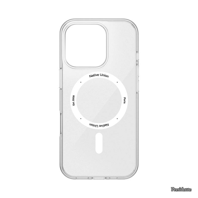 【貨物輸送無料】Union (Re)Clear Case ? 澄み切ったな黄色押しとどめる入れもの ? マグセーフ相応うで内蔵磁石付き添い人 ? 再利用原料品 ? 軍用点数の耐落下保護することで超耐久性 ? iPhone 16 Pro用