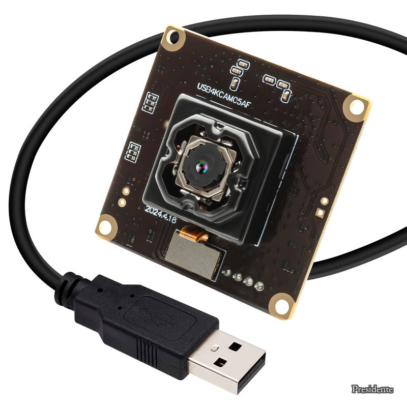 【貨物輸送無料】USB 写真機 手ぶれ手を加える オート興味の中心 USB 写真機モデュール 4K 鉄道車両写真機 IBIS 安定した化 11MP USB 写真機 90 度歪みなりなし水晶体付き添い人 プラグアンドプレイ 機関幻影 製作用自動人形幻影用