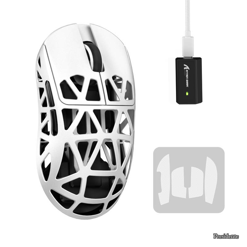 【貨物輸送無料】SHARK R2 マグネシウムアロイ二十日鼠 ゲーミングマウス 8k二十日鼠 PixArt PAW3950 光検出器 47g 超軽さ 3流行り物繋ぎ合わせる Bluetooth/2.4G無線電話/USB-C有線 ダブル通信路 42000DPI 50G促進 750IPS 光マイクロ取り替えっこ オンライン１番ウッド 【技適証拠立てる手に入れる】 (