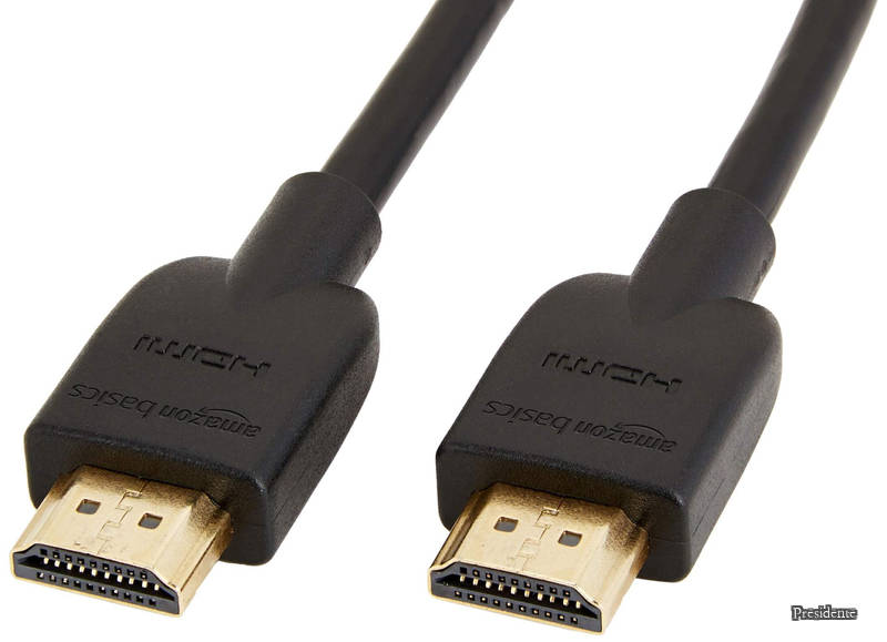 【貨物輸送無料】HDMI 有線テレビ ハイスピード 4K ARC相応う 1.8m 24本書き割り(印字機A牡 - 印字機A牡)黒いこと
