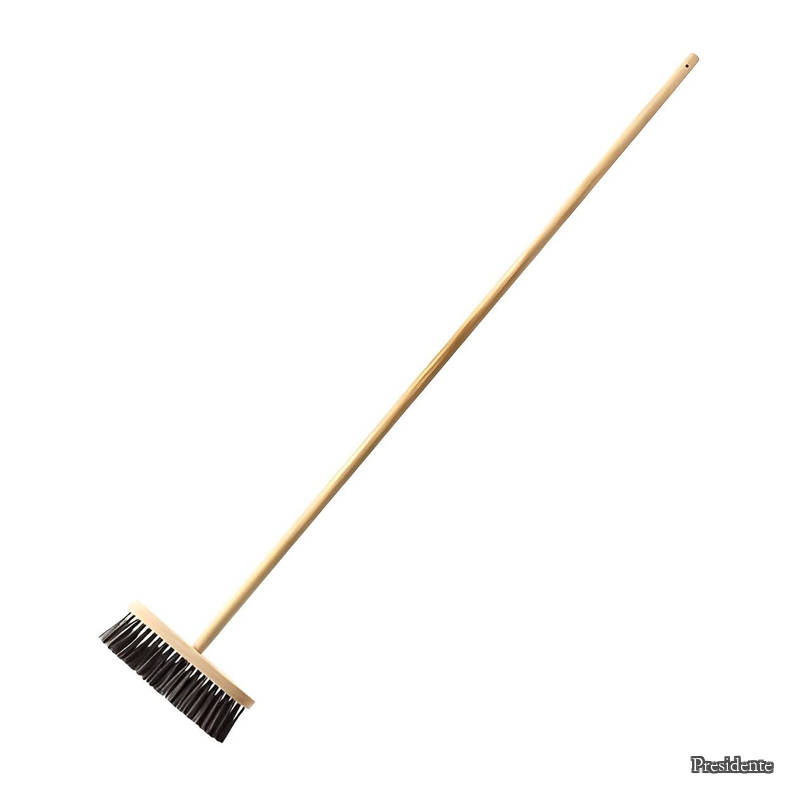 【送料無料】NUKUMOKU ブルーム〈M〉 幅25cm 全長130cm 屋内 業務用 細かいホコリもキレイに掃けるフロアホーキ 【お得な10本セット】｜Shop Presidente 店
