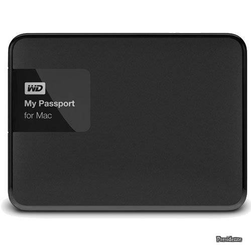 【貨物輸送無料】Mac相応う ポータブルハードディスクドライブ 「My Passport for Mac」 1結核症 WDBJBS0010BSL-JESN