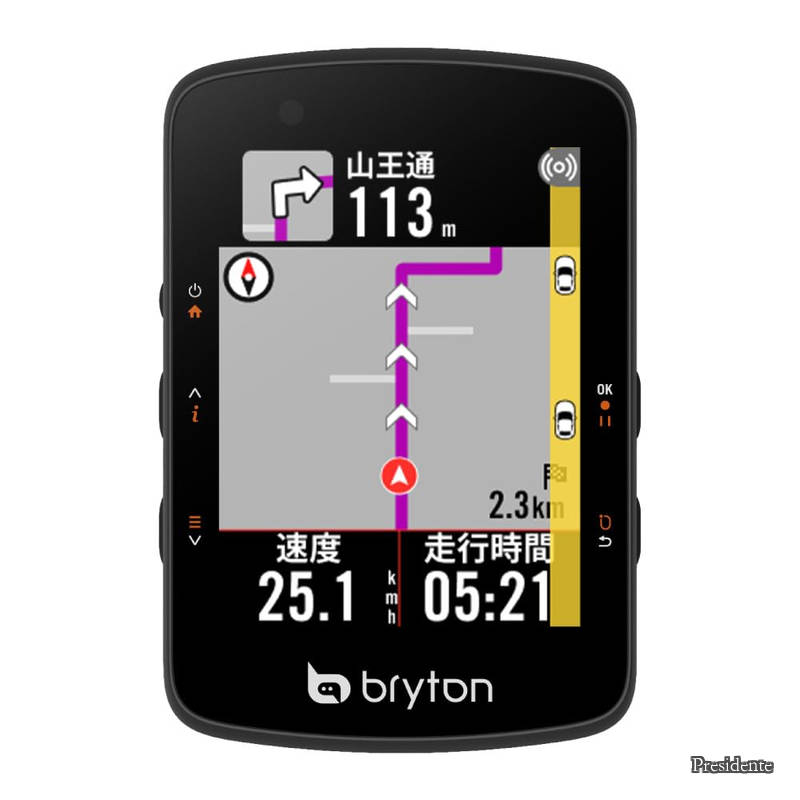 【貨物輸送無料】Bryton Rider 650/550 GPS循環過程電子計算機 2.8in色合い映写幕 軍用地図＆ナビ積み上げる 自動小銃明るさ合わせる Bluetooth＆ANT+相応う