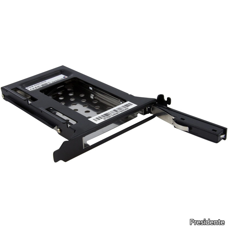 【送料無料】PCI拡張スロット設置型2.5インチSATA HDD/SSD リムーバブルラック S25SLOTR｜Shop Presidente 店