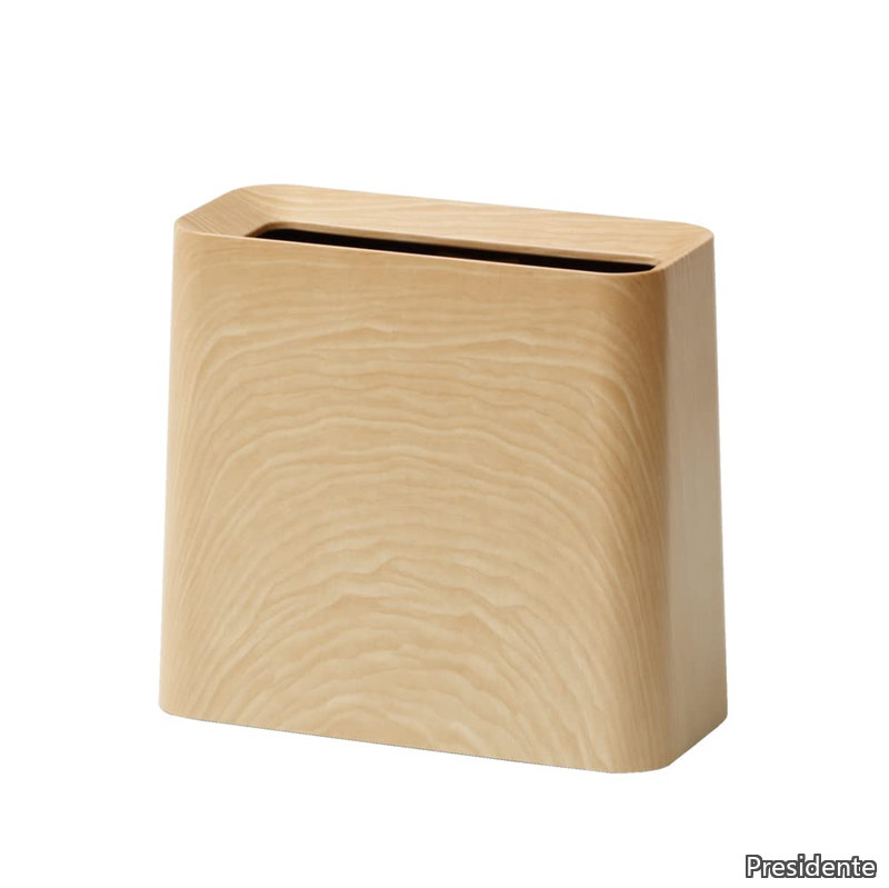 【送料無料】ゴミ箱 角型 11.5L 幅35 ? 奥行16.5 ? 高さ32cm TUBELOR Hi-GRANDE oakwood (チューブラー ハイグランデ オークウッド )｜Shop Presidente 店