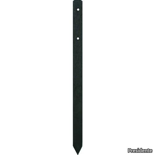 【送料無料】耐候性樹脂角杭 穴あり ブラック 55角&times;900mm TKK-5509A&times;10本 【ケース販売】 tr-1612483｜Shop Presidente 店