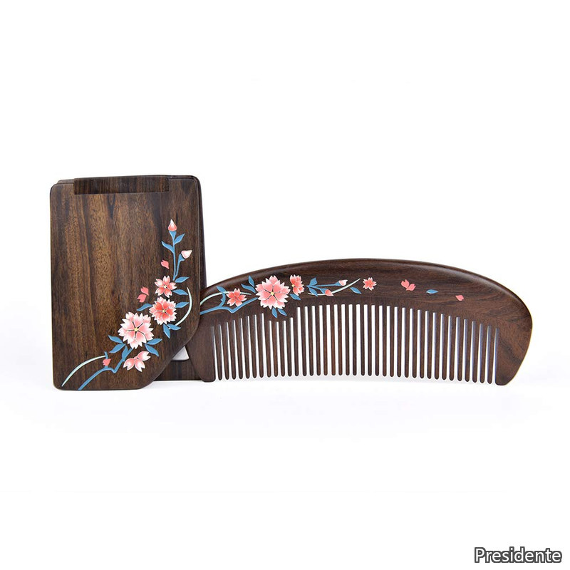 【送料無料】MUJIANG 譚木匠 木製櫛 如桜｜Shop Presidente 店