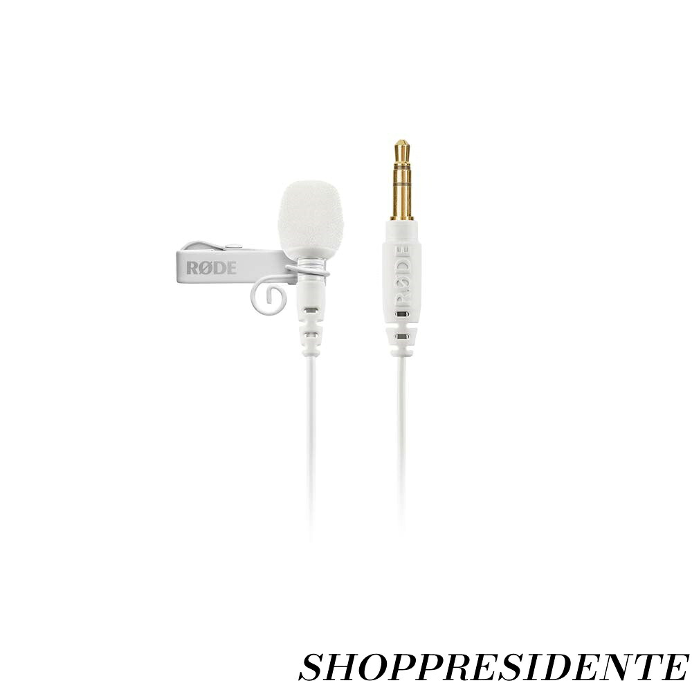 【まとめ買いで最大500円OFFクーポン!】【送料無料】Microphones ロードマイクロフォンズ Lavalier GO white 3.5mm TRS ラベリアマイク LAVGOW｜Shop Presidente 店