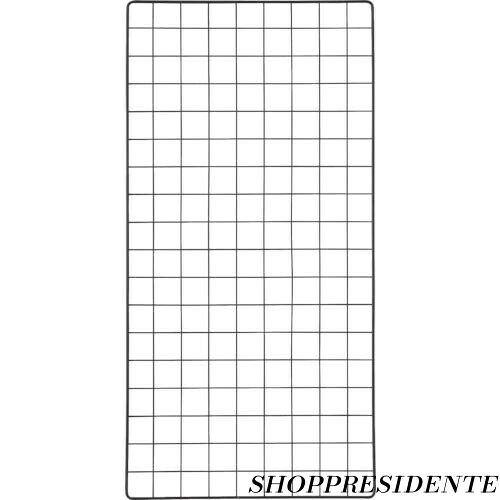 【まとめ買いで最大500円OFFクーポン!】【送料無料】棚用ディスプレイネット 金具付 450X900 黒 TN4509 &times; 5枚 【ケース販売】｜Shop Presidente 店