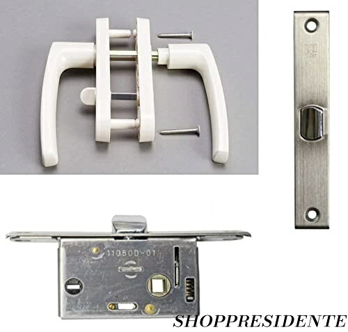 【まとめ買いで最大500円OFFクーポン!】【送料無料】レバーハンドルセットKC980161Z後継KC980161Z2 + 浴室ドアラッチRL4SF0171後継RL4SF0171ZZ セット|Shop Presidente 店