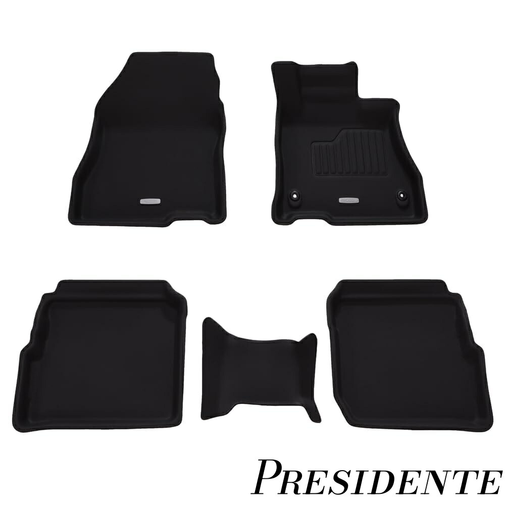 【まとめ買いで最大500円OFFクーポン!】【送料無料】フロアマット 立体タイプ 1台分セット キックス SNP15 R4(2022)/8~4WD リアヒーターダクト有 NEWラバータイプ ブラック EN-5324【5EENB5324K】