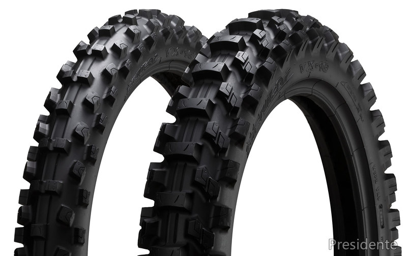 【送料無料】IRC VX10 90/100-16 51M WT（チューブタイプ）Rear（リア）＊公道走行不可｜Shop Presidente 店