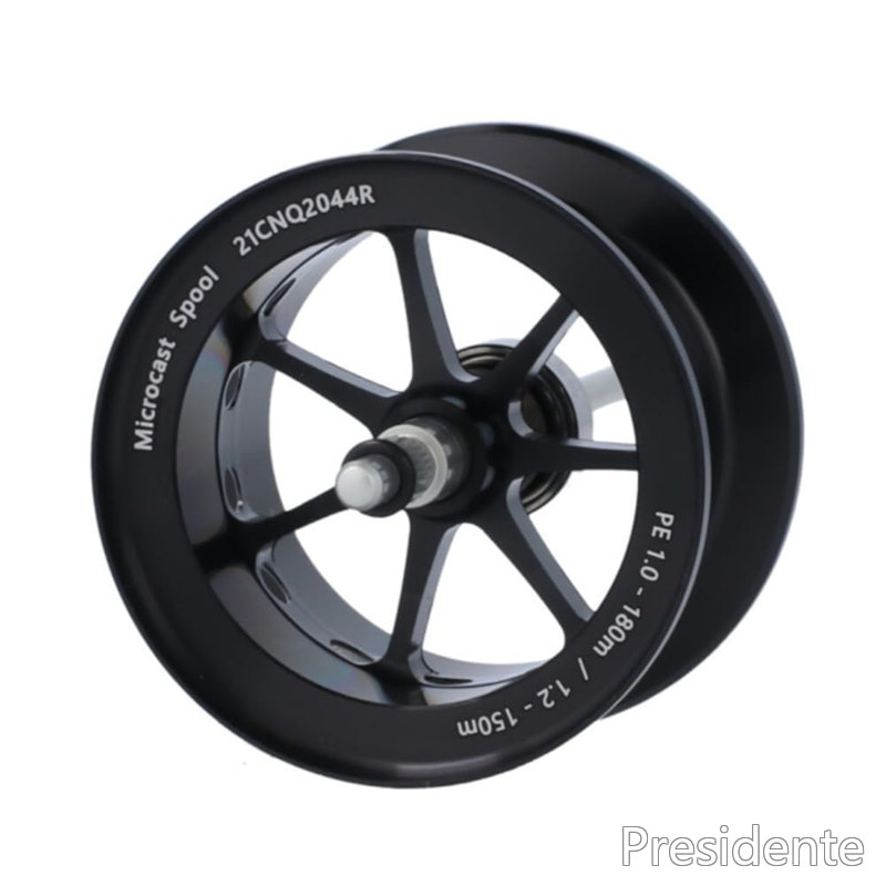 【送料無料】Avail(アベイル) ms_21cnq2044r_blk シマノ 21カルカッタコンクエスト 200/201用 Microcast Spool 21CNQ2044R ブラック|Shop Presidente 店