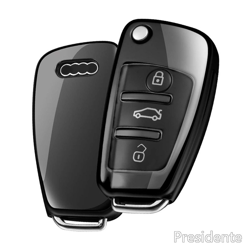 【送料無料】OATSBASF アウディ キーケース AUDI 専用 スマートキーケース 高級 TPU 汚れ 滑り傷 防止 A1 A3 Q2 Q3 R8 S3 S6 TT 専用 スタイリッシュ スマートリモコン キーカバー アウディ キーホルダー｜Shop Presidente 店