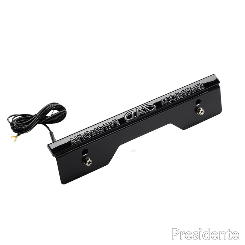 【送料無料】D.A.D LED スタイリッシュ ナンバープレートステー [ブルー] GE052-01-01 カー用品 DAD ギャルソン GARSON ドレスアップ カスタム フロントナンバー｜Shop Presidente 店