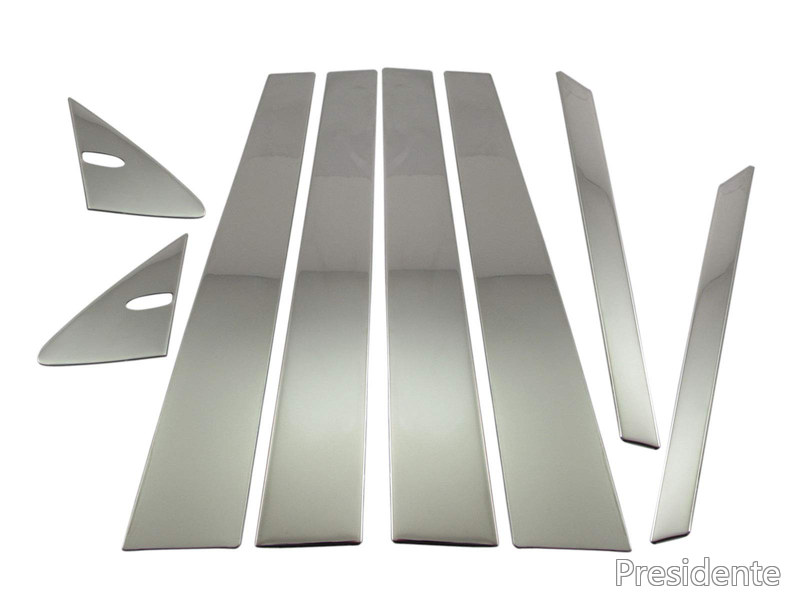 【送料無料】BRIGHTZ LS500h GVF50 GVF55 超鏡面ステンレスメッキピラーパネル 8PC バイザー無用 【 PIL-SIL-408 】 GV GV F50 F55 50 55 LS500 LS 500 500h 32792｜Shop Presidente 店