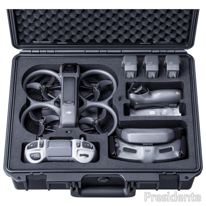 【送料無料】Lykus Titan AT200 防水ケース DJI Avata 2 コンボ、DJI FPV送信機 3、DJI Goggles 3 と DJI RC Motion 3 に適用、最大でバッテリー7個を収納可能【ケースのみ】｜Shop Presidente 店