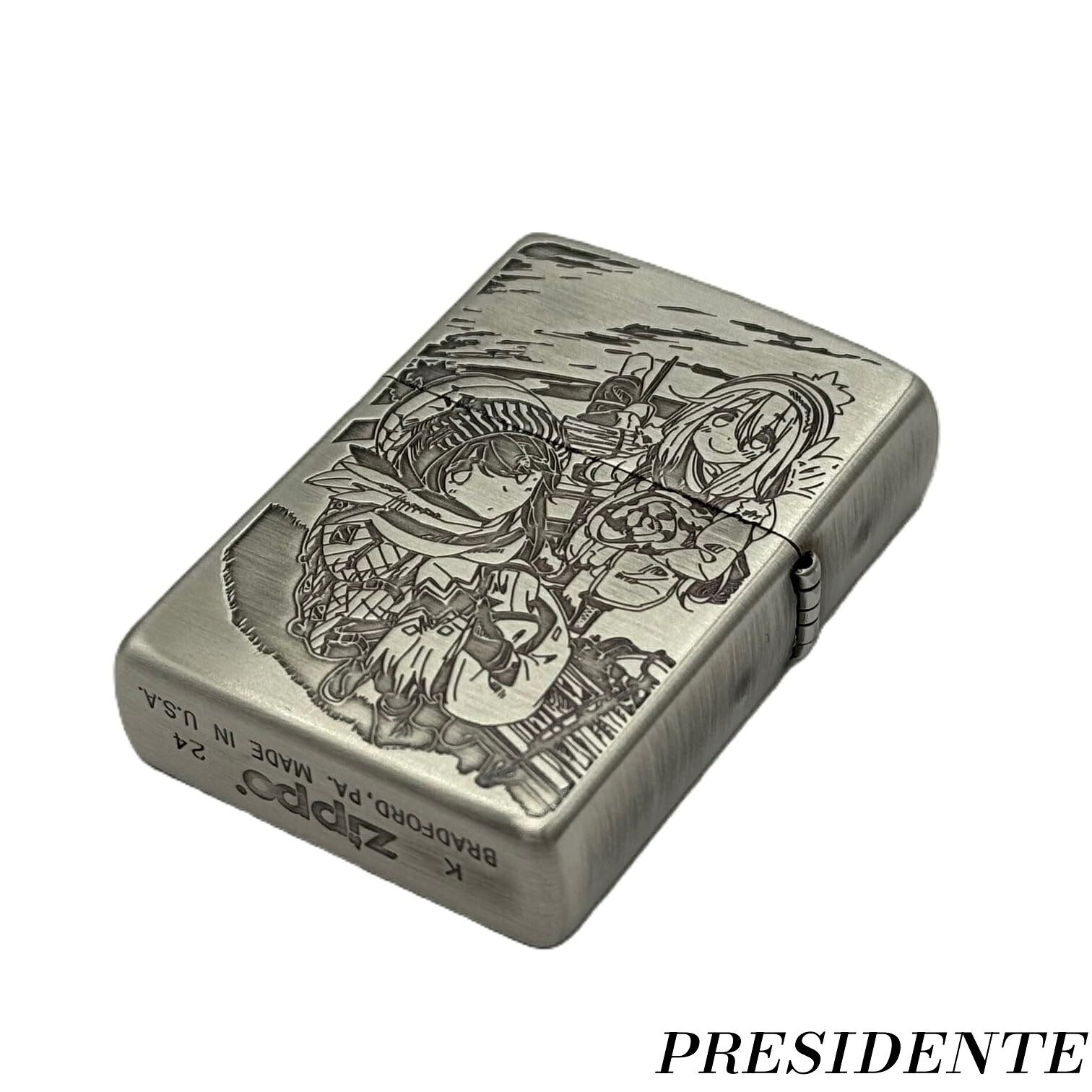 【まとめ買いで最大1000円OFFクーポン!】【送料無料】ZIPPO ゆるキャン△ SEASON3 ジッポライター なでしこ＆リン