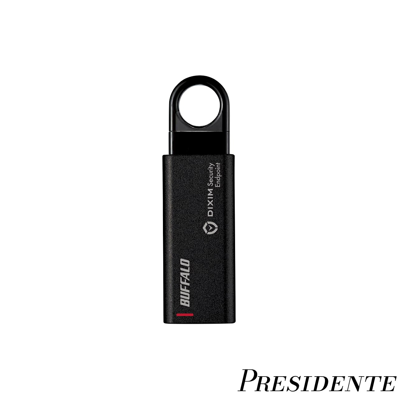 【まとめ買いで最大500円OFFクーポン!】【送料無料】セキュリティー USBメモリー 64GB USB3.2 Gen1 DiXiM Security Endpoint搭載 ウイルスチェック パスワードロック ノック式 RUF3-KEV64G-BK