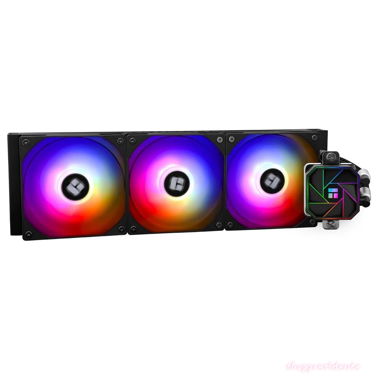 【貨物輸送無料】AQUA ELITE 360 V3流動物中央処理装置冷房装置、360冷やかす列大きさ、3 x 120粍 PWM気違い、S-FDBベアリング、AMD/AM4/AM5、Intel LGA1150/1151/1155/1156/1200/2011/1700/1851用、事務机いの一番中央処理装置冷房装置AIO
